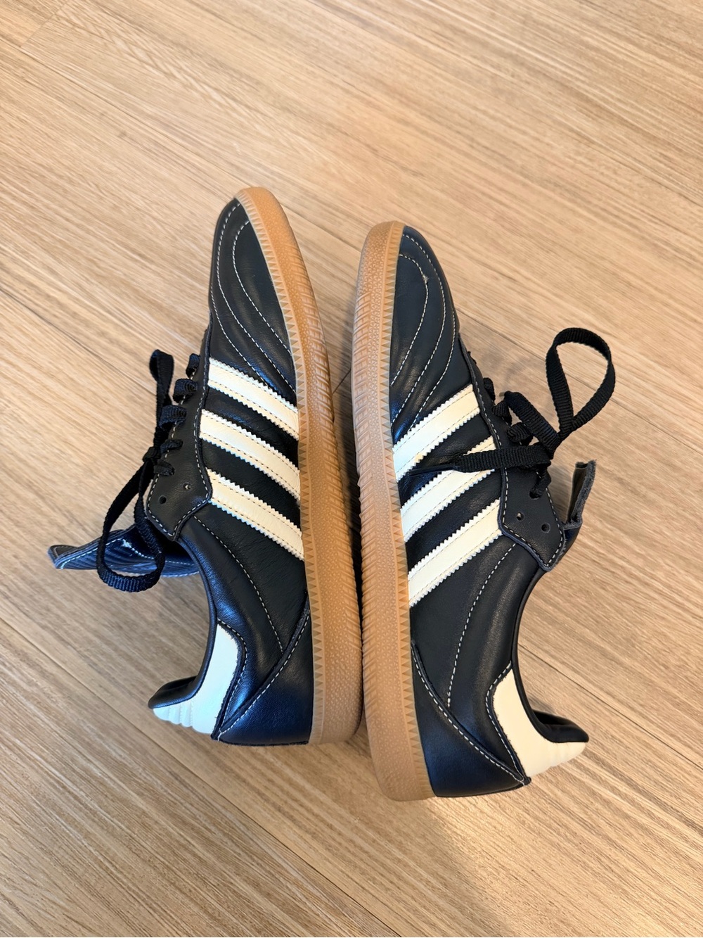 Adidas women Samba Shoes - Black/White - Picture 4 of 6